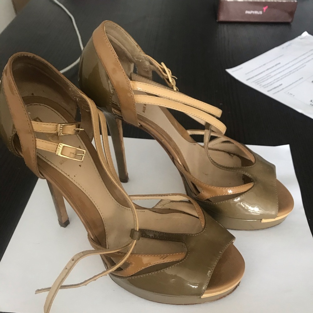 Fendi platform pumps